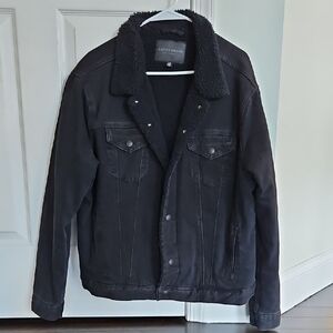 Lucky Brand Men's Black Sherpa Jacket